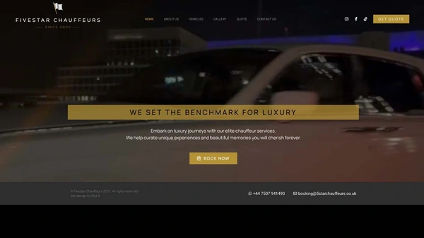  Chauffeurs Website