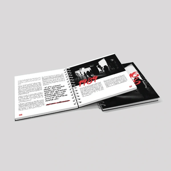 Square Wiro Bound Booklet